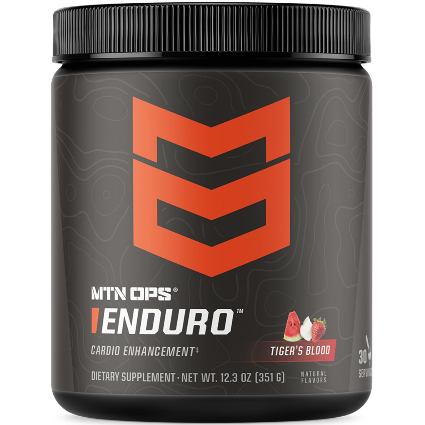 MTN OPS Enduro Nitric Oxide Stim Free Pre Workout Powder 11.6 Ounce