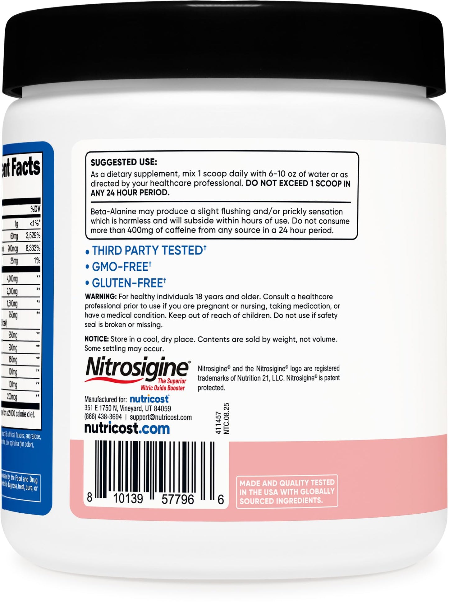 Nutricost Pre-Workout Powder 30 Servings