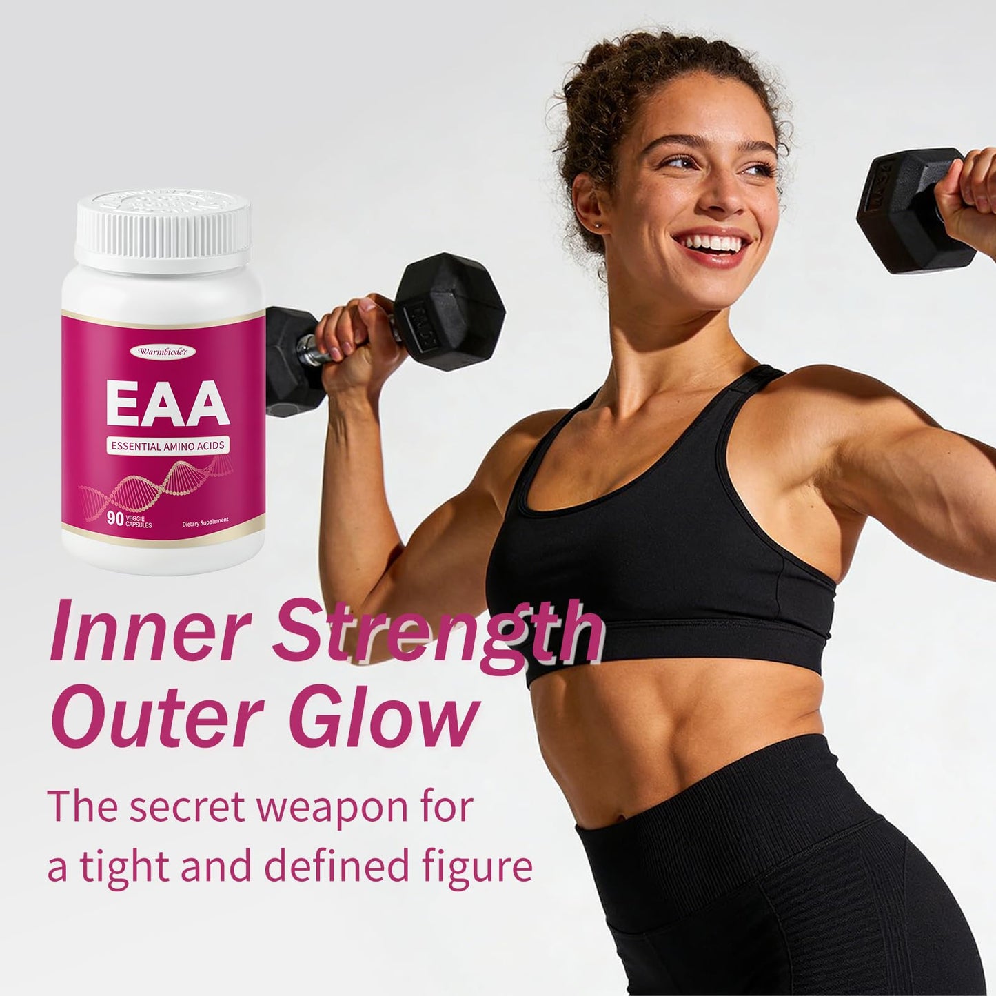 Warmbioder EAA Capsules 1200mg, 90 Capsules