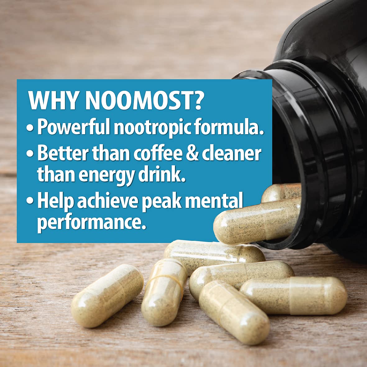 NooMost Brain Booster Capsule 30 Count