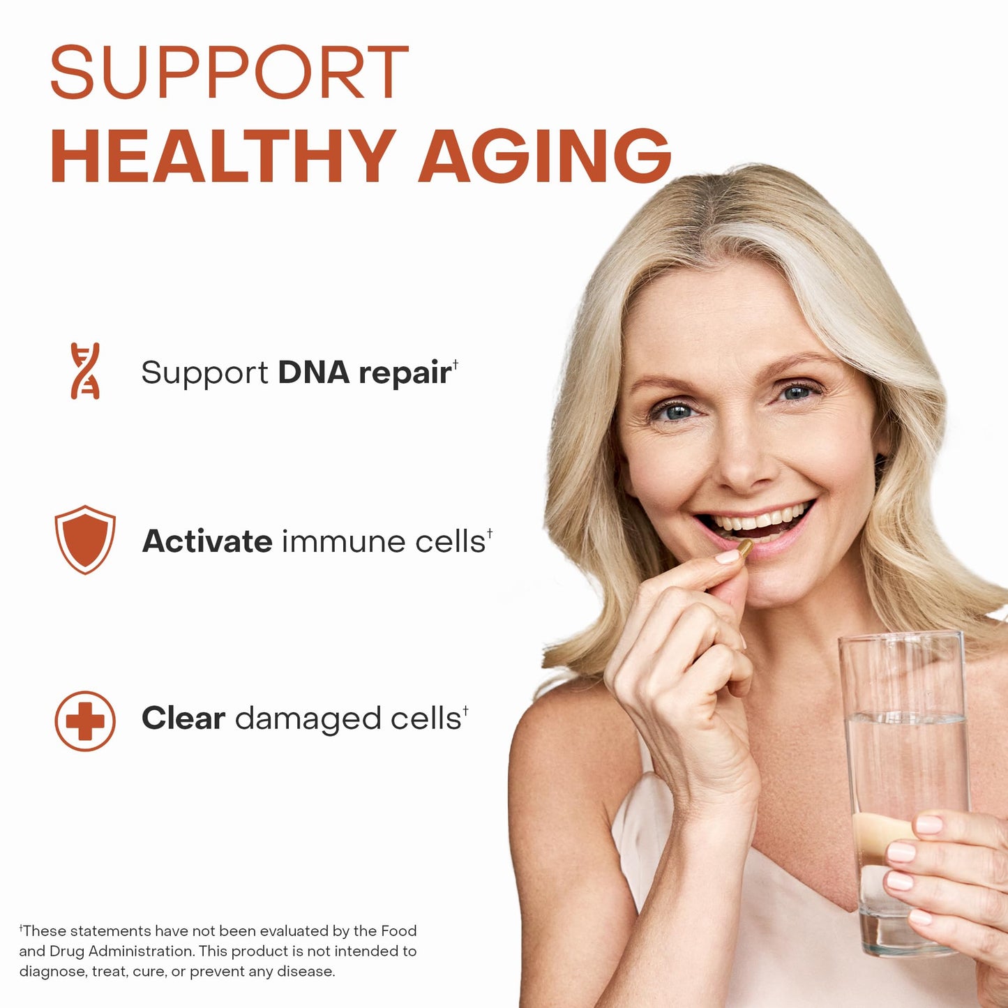 Healthycell Anti-Aging Supplement for DNA Repair and Stem Cell Health, AC-11 - Bioactive Extract of Uncaria Tomentosa (Cat’s Claw) Supports a Healthy Immune System, 30 Capsules