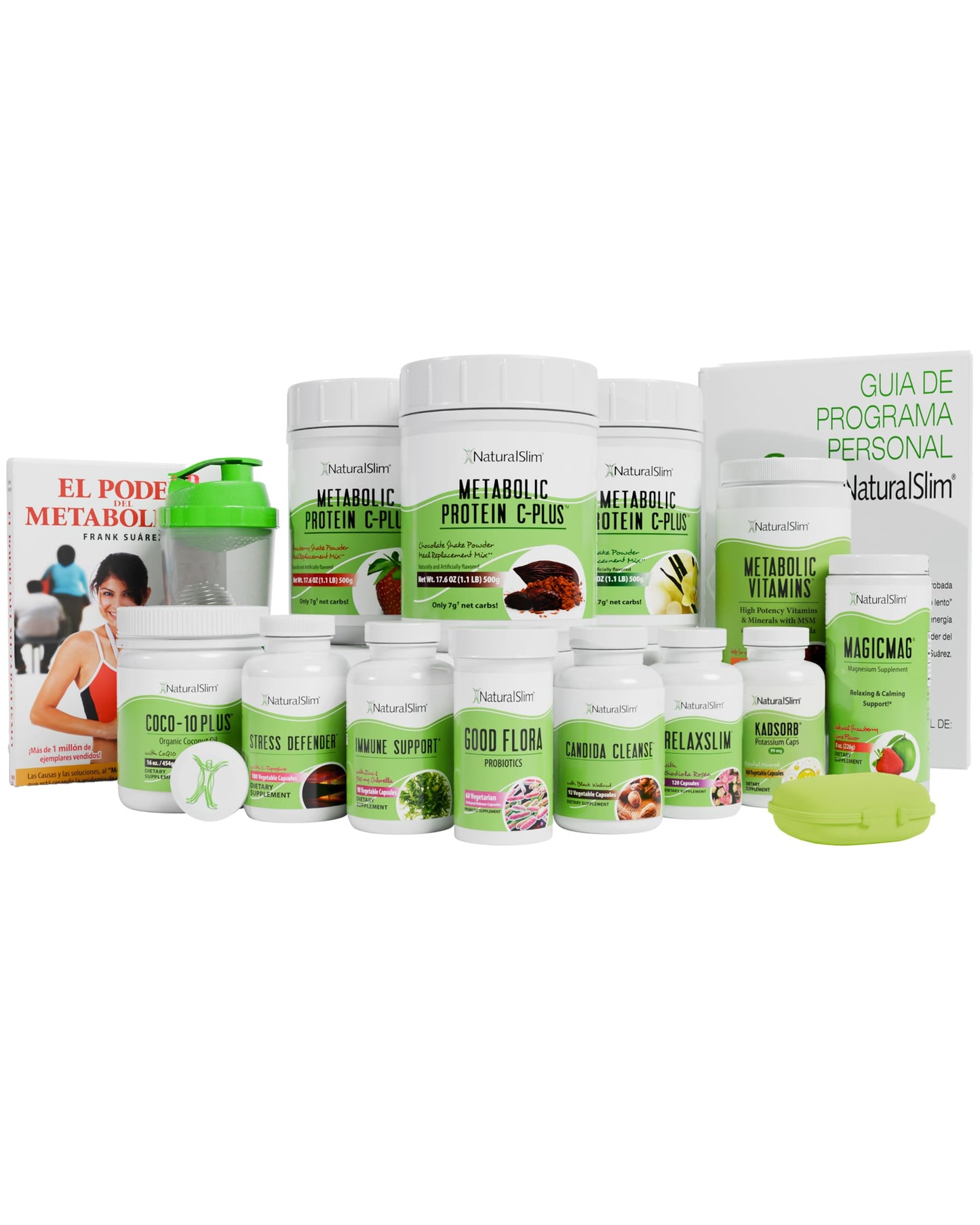 NaturalSlim Personal Program Complete Metabolism Support & Wellness System Capsule 1
