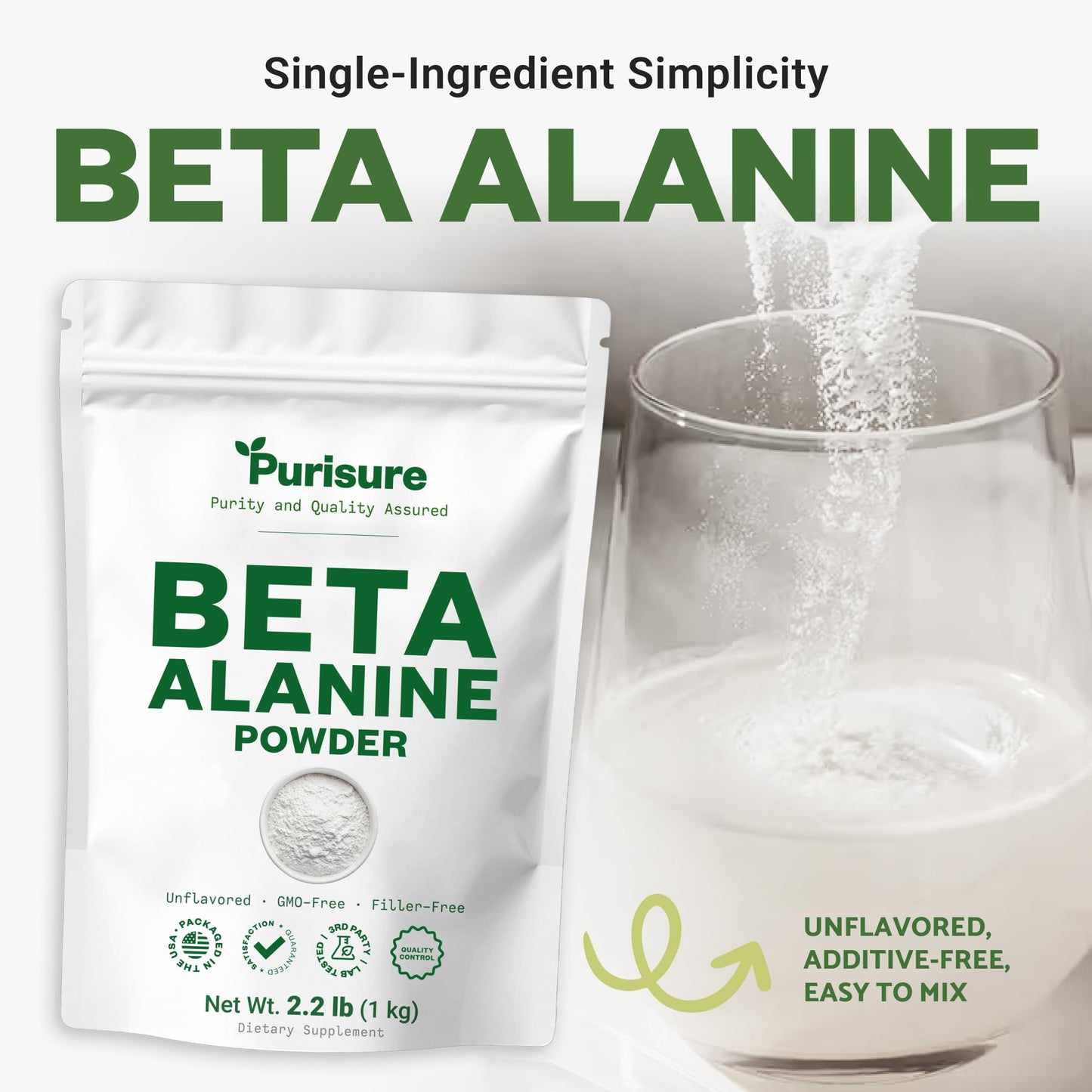 Purusure Beta Alanine Powder 35.3 oz