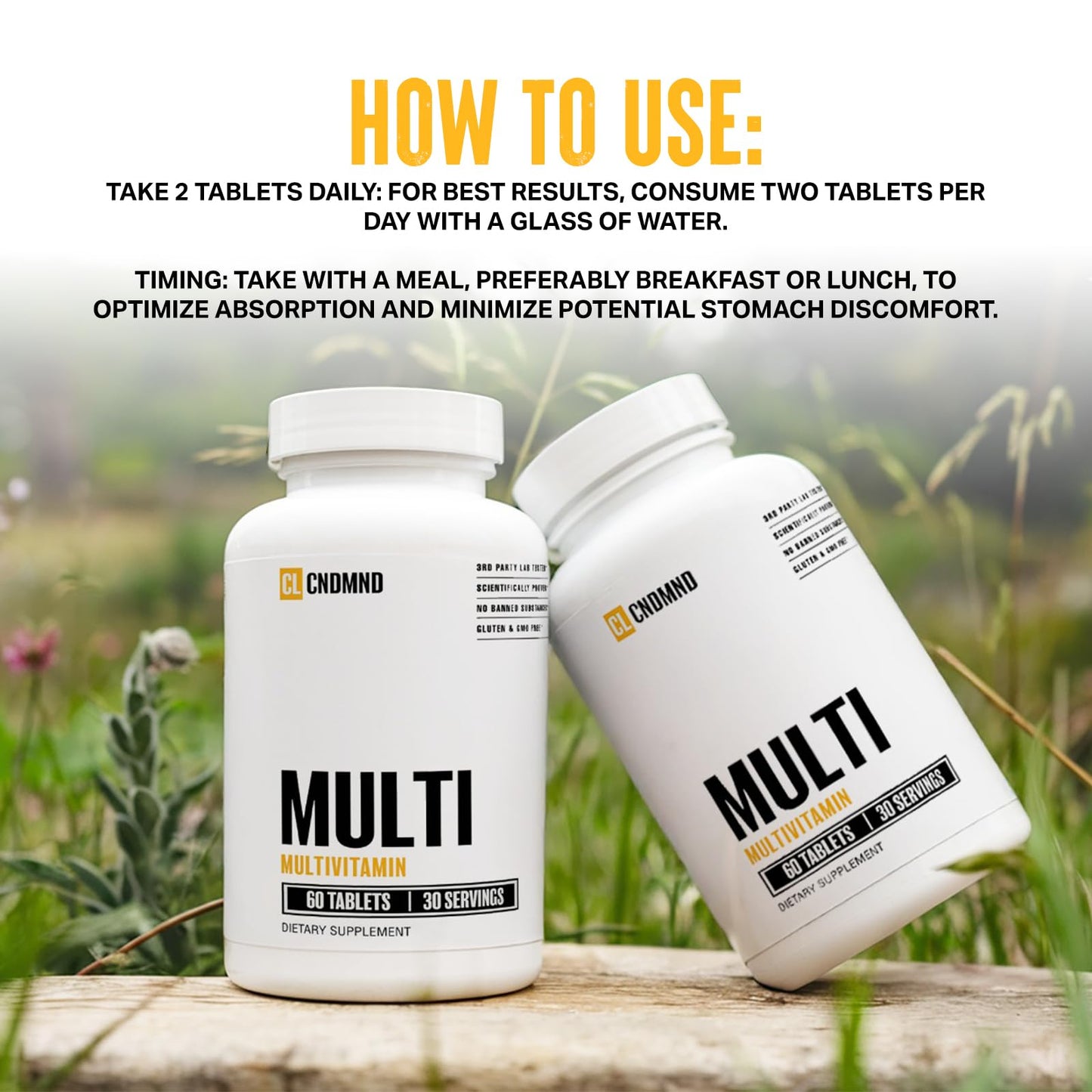 CONDEMNED Multivitamin for Men & Women Tablet, 60 Tablets