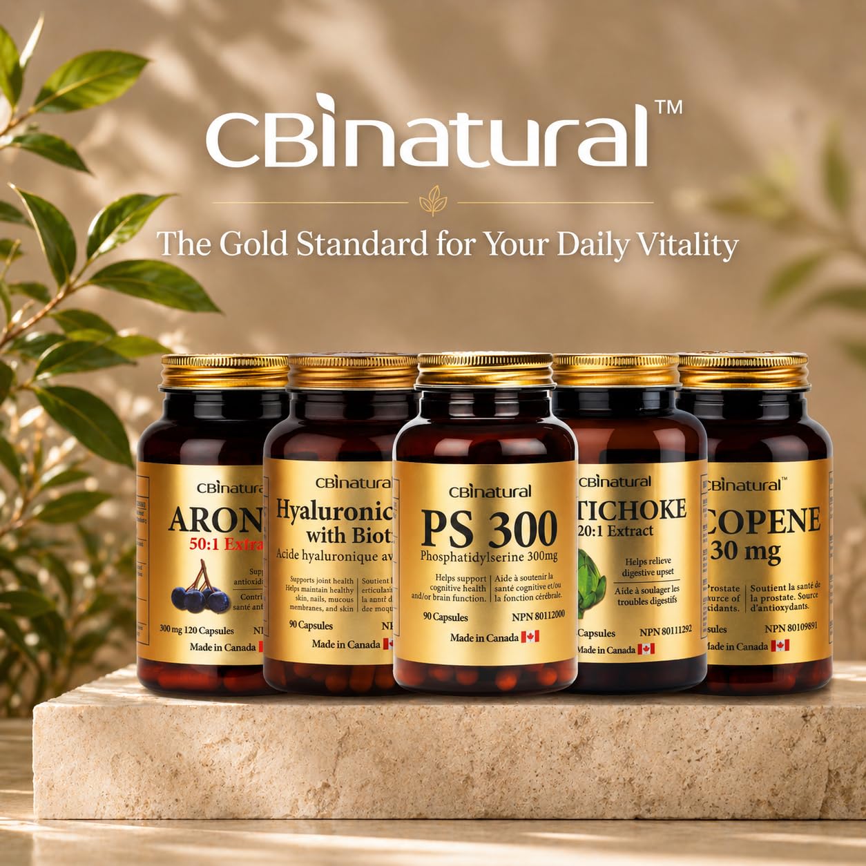 CBI Natural Bilberry 50:1 Extract with Acai Berry Eye Health & Vision Support, 120 Capsules