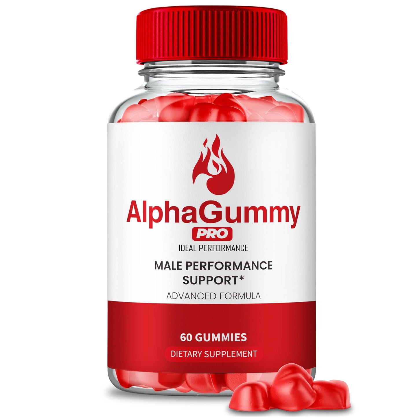 IDEAL PERFORMANCE AlphaGummy Pro Gummies, 60 Count