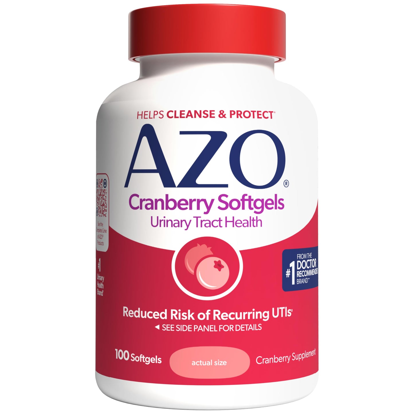 AZO Cranberry Supplement Softgels 100