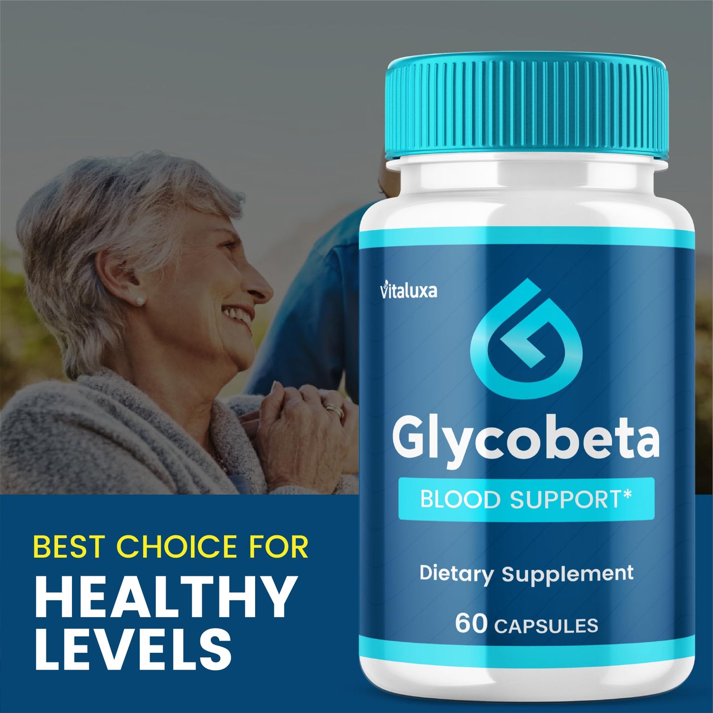 Vitaluxa Glycobeta 60 Capsules