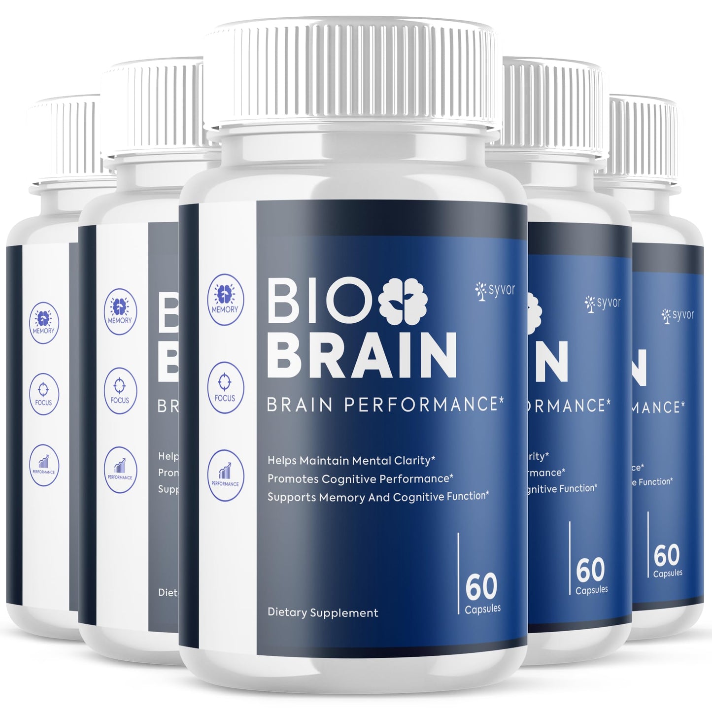 Syvor Bio Brain Capsules, 300 Capsules