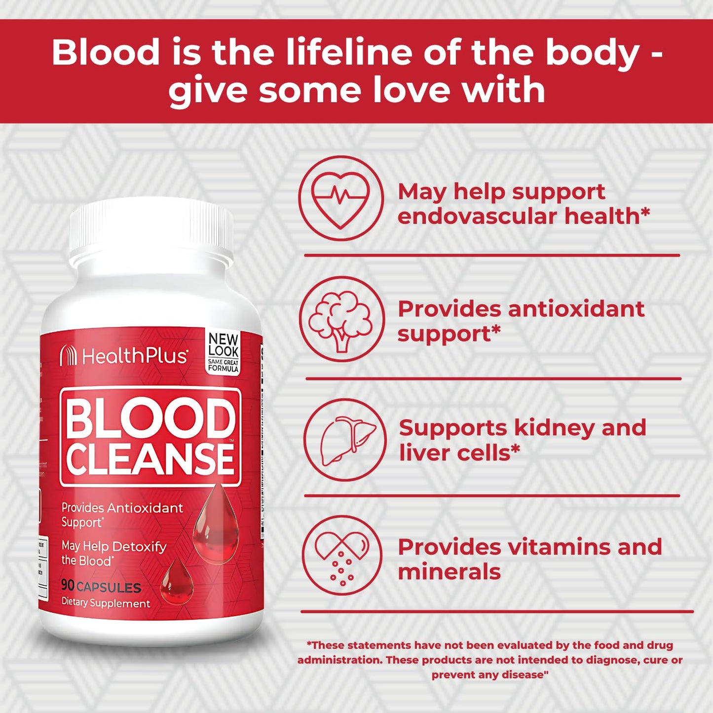 Health Plus Blood Cleanse 90 Capsules