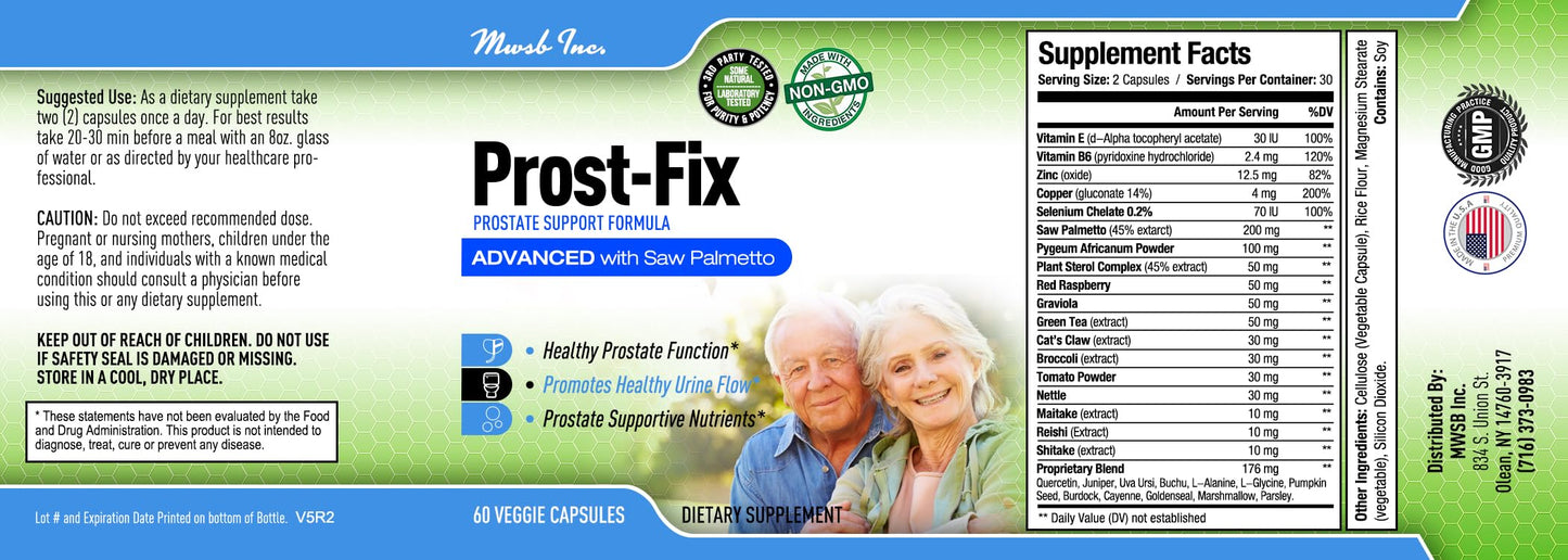 Gottohavit Prost-Fix Prostate Support Formula Capsule, 60 Count