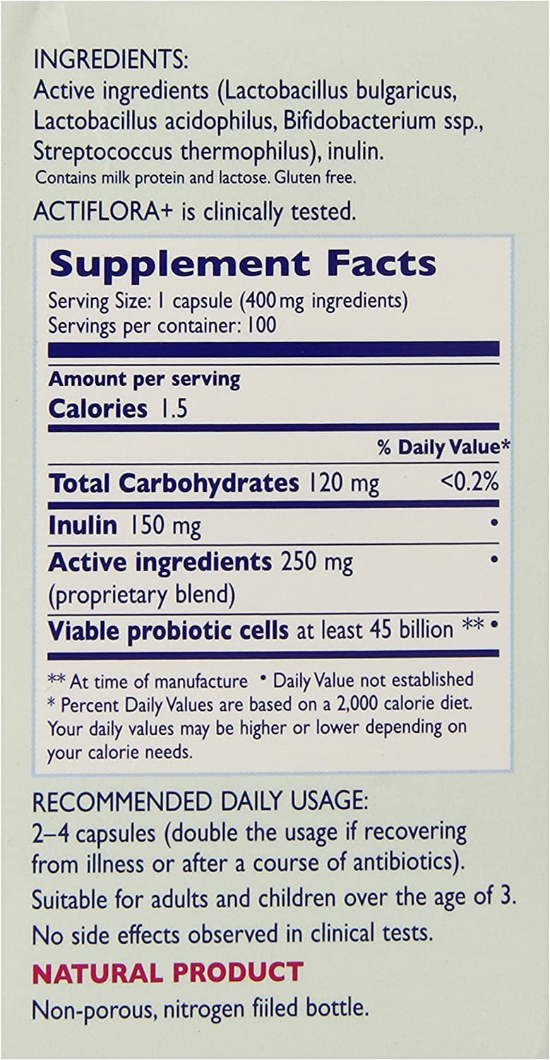 Kendy Actiflora+ Potent Natural Biostimulator Capsule, 100