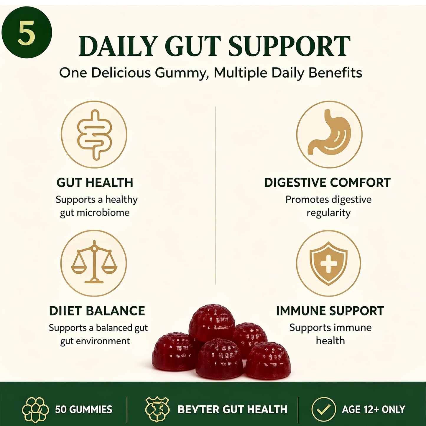 QoCore Supplement Infuse Probiotic Kombucha Capsule, 1 Count