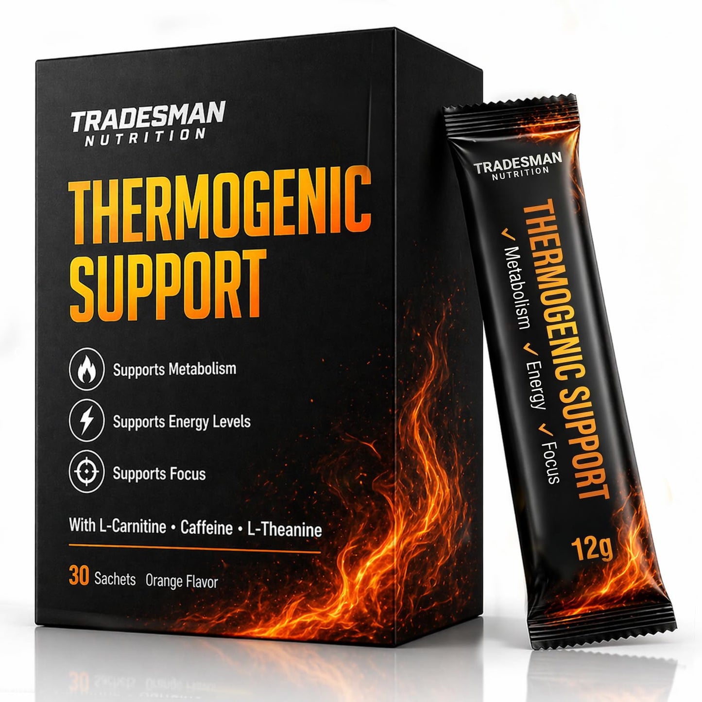 ONAISE Tradesman Nutrition Shred Thermogenic Support - Metabolism Support Formula for Energy & Focus, Powder, 12.7 Ounce