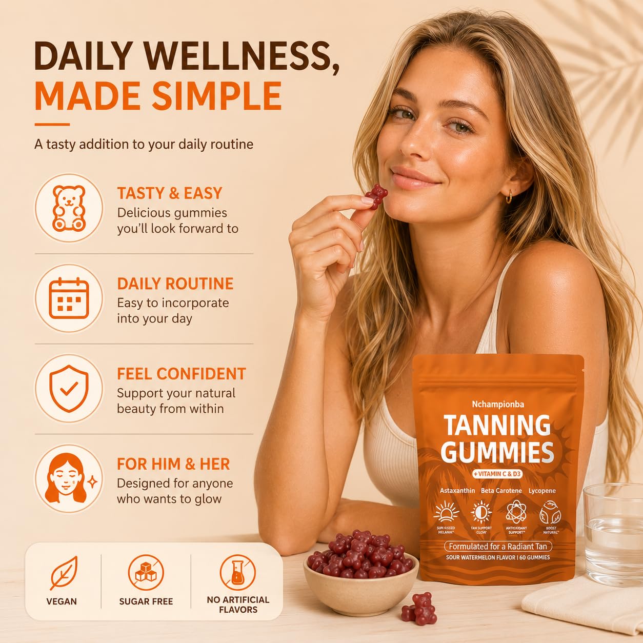 Generic Astaxanthin Sunless Tanning Softgel 1 Count