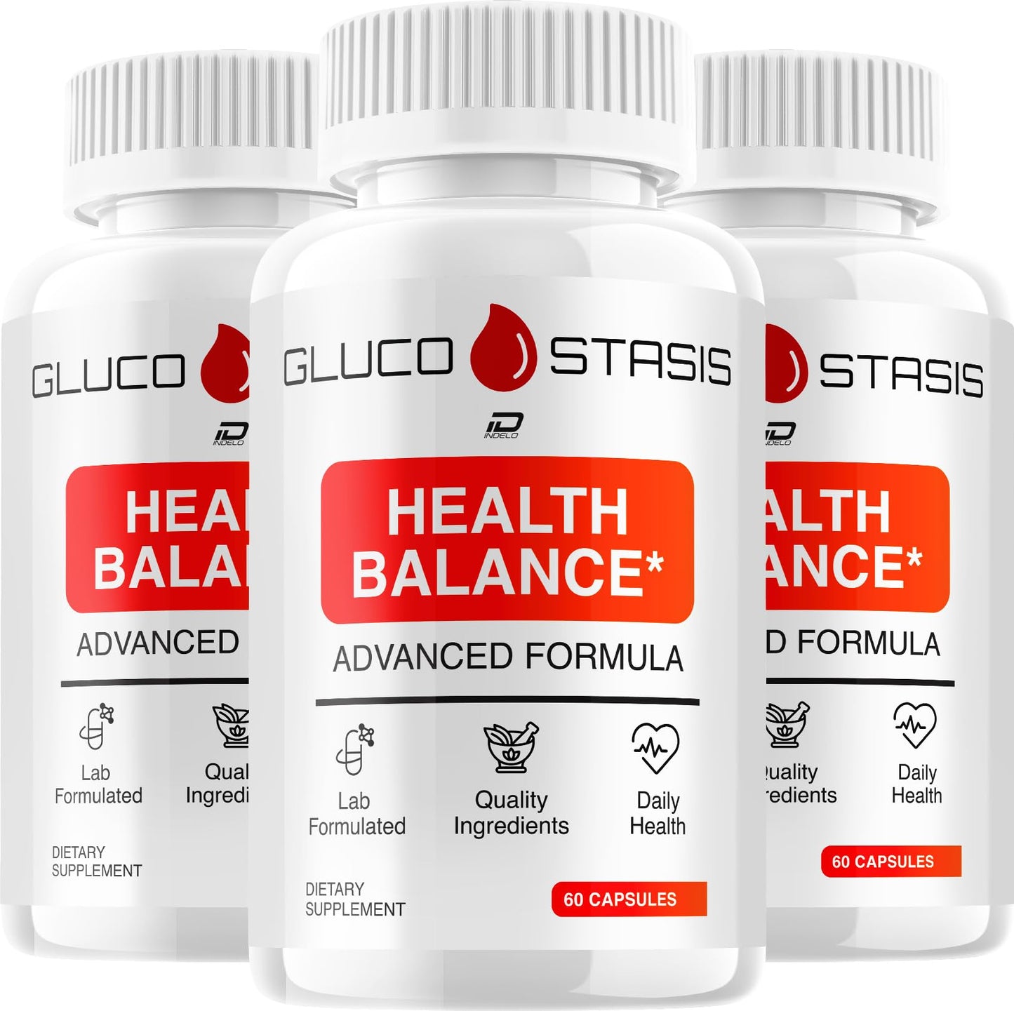 Indelo Gluco Stasis 180 Capsules