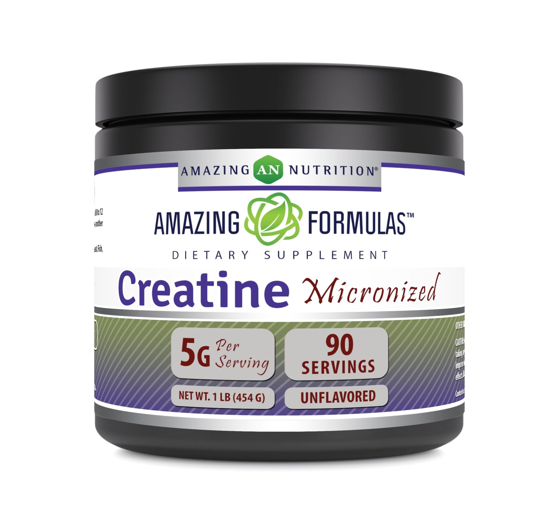 Amazing Nutrition Micronized Creatine Monohydrate Powder, 1 lb