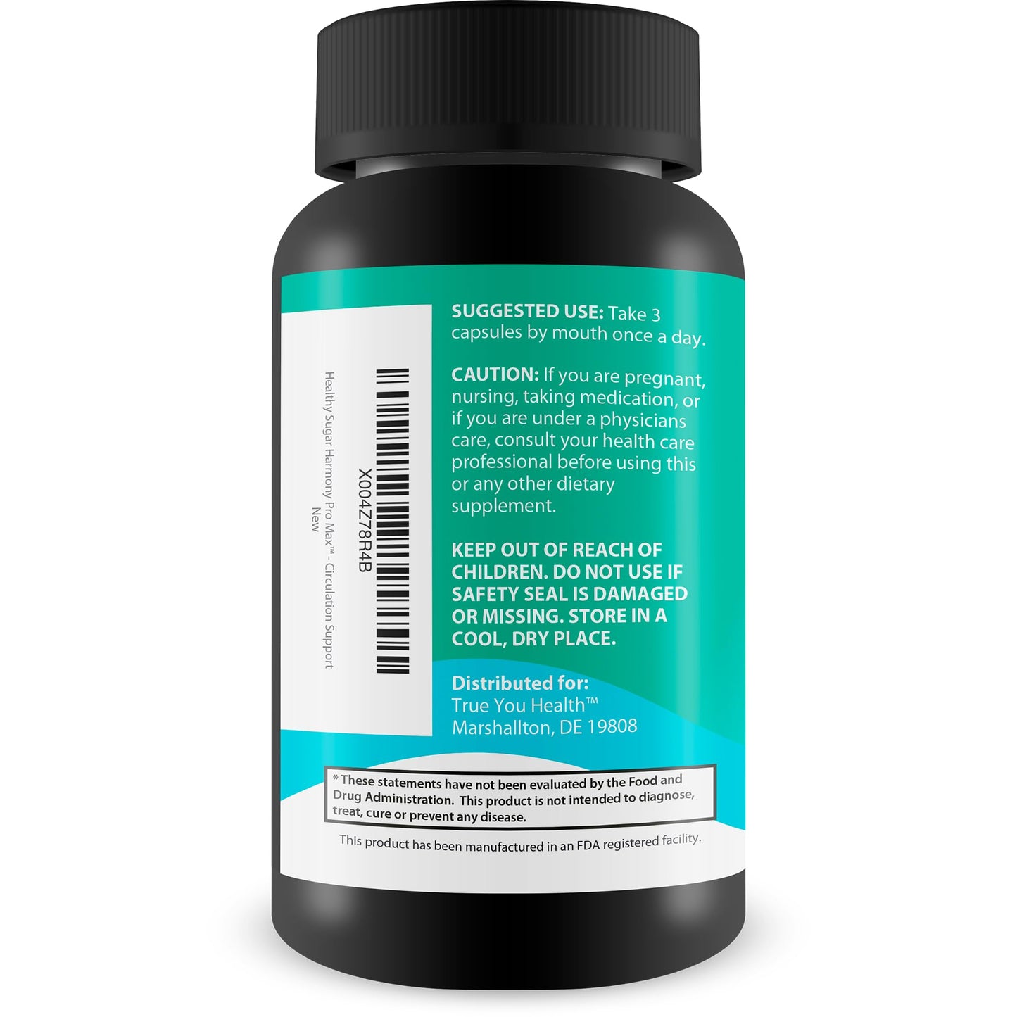 True You Health Healthy Sugar Harmony Pro Max Capsule 90 Count