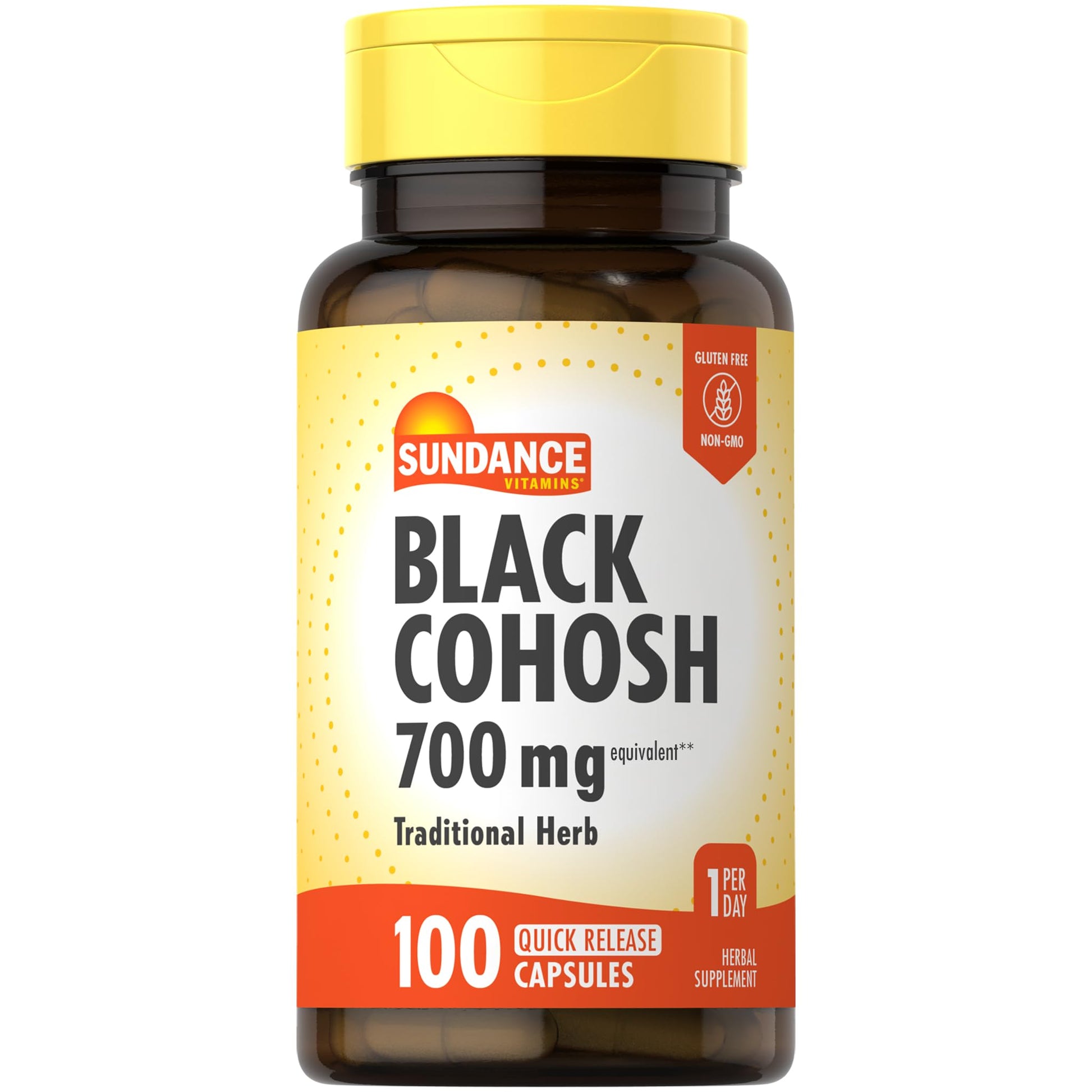 Sundance Black Cohosh Capsules 100 Count