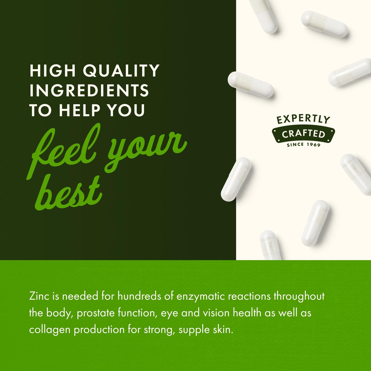 Swanson Zinc Picolinate Chelated Mineral Supplement Capsules 180