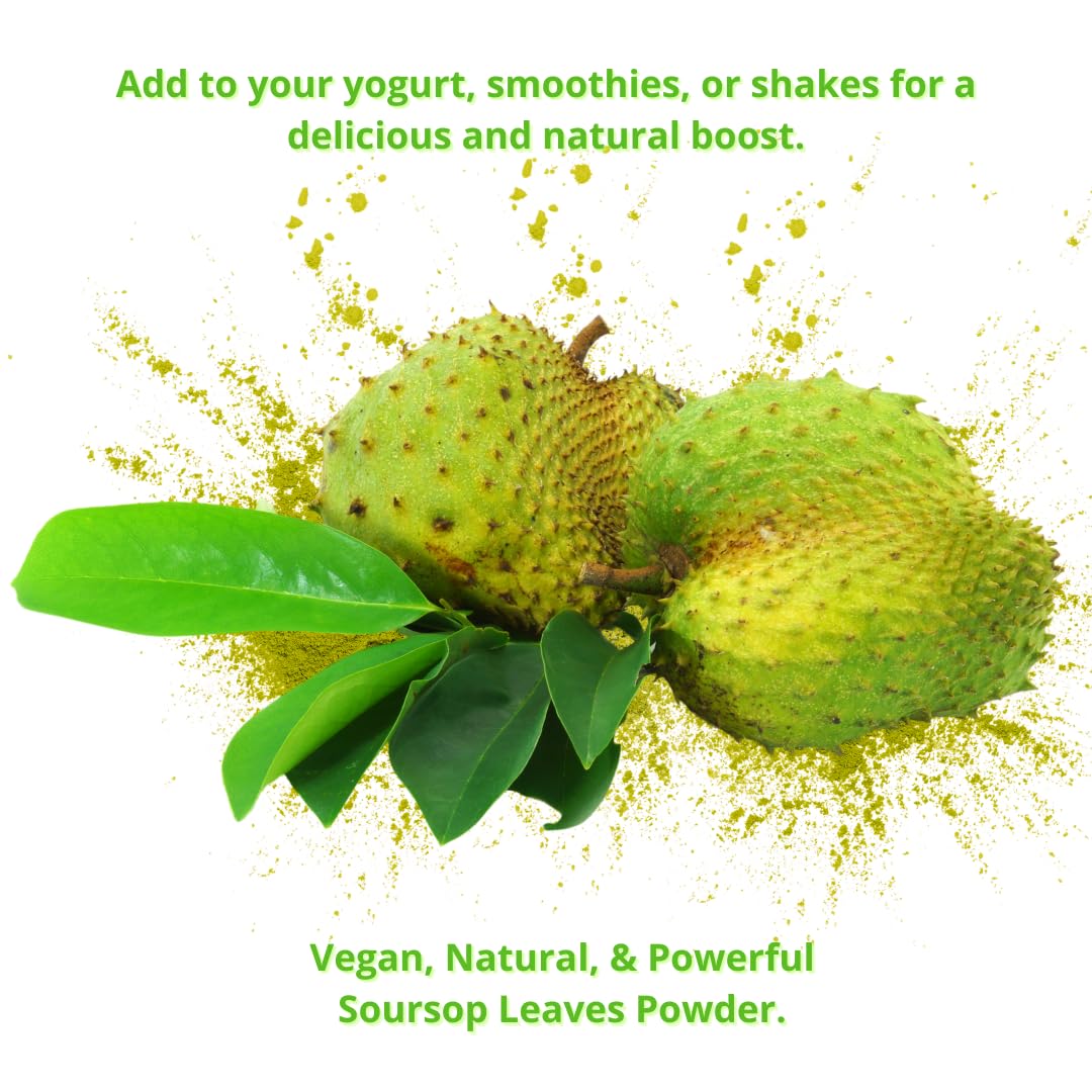 HERBALISTA Pure Soursop Leaf Powder 16 oz