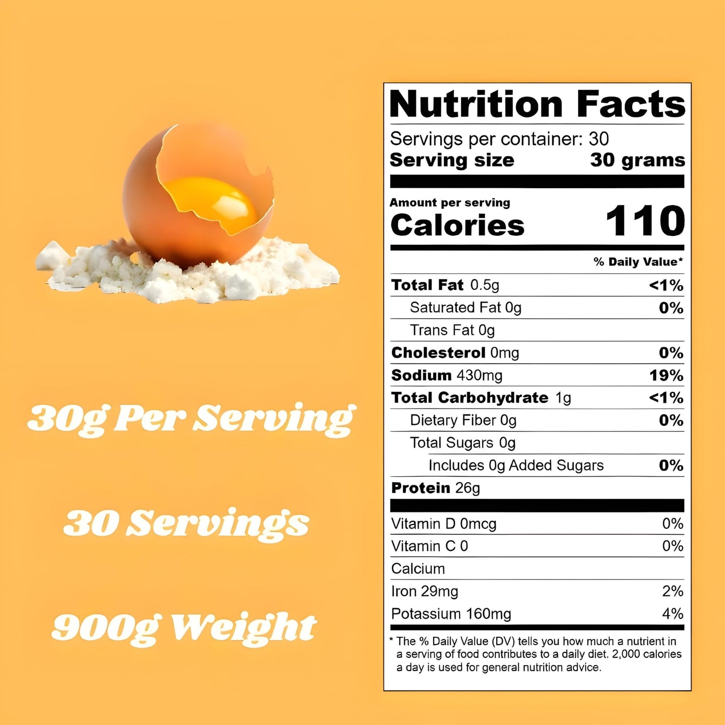 BUY THE CRAVE Egg Protein Powder (32 oz)
