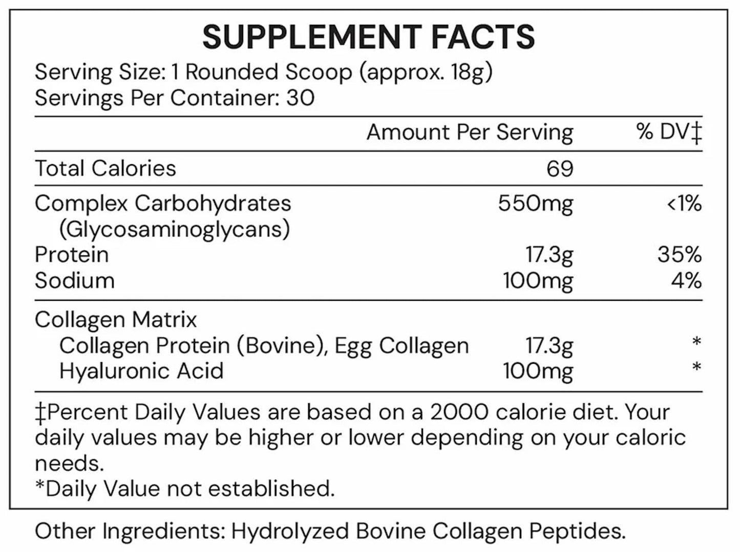 VitaBoost Collagen ECM #613 Powder, 30