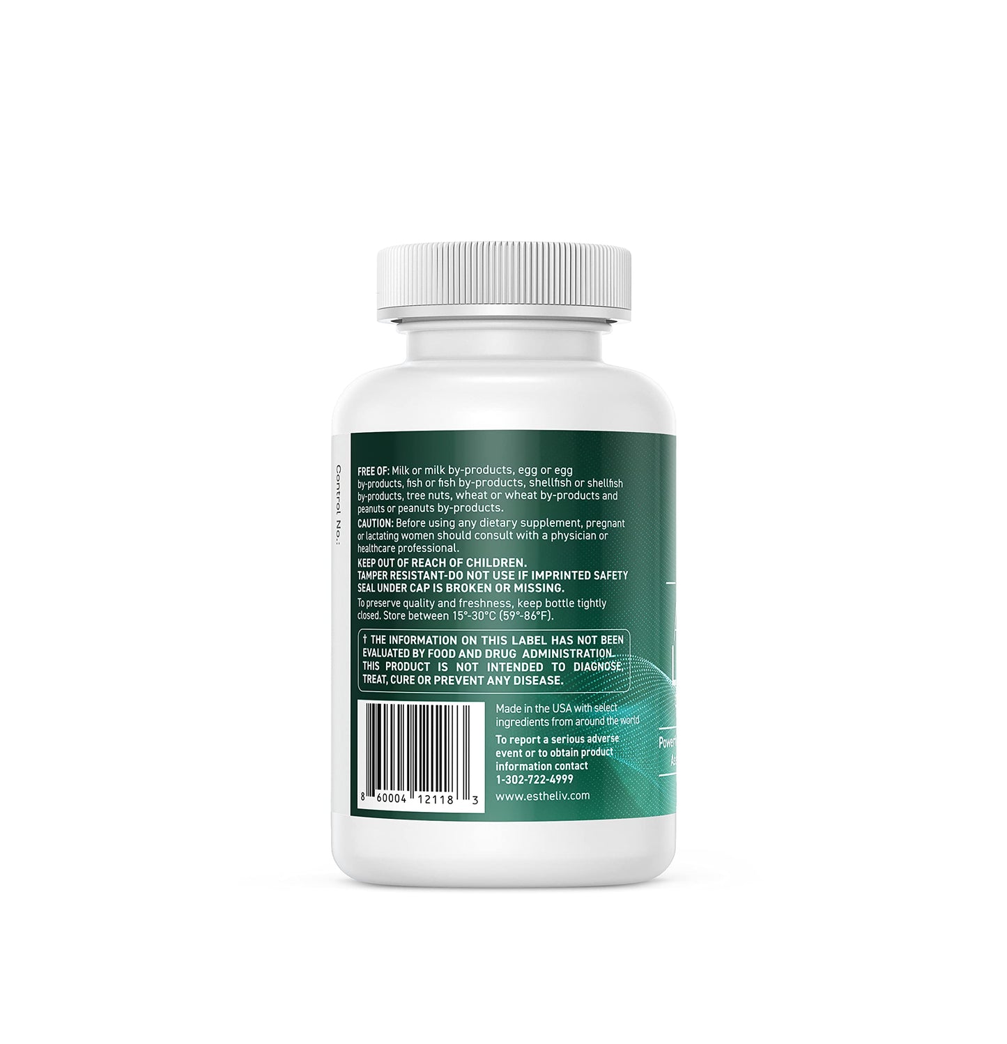 ESTHELIV Advanced Liver Detox 60 Vege Caps