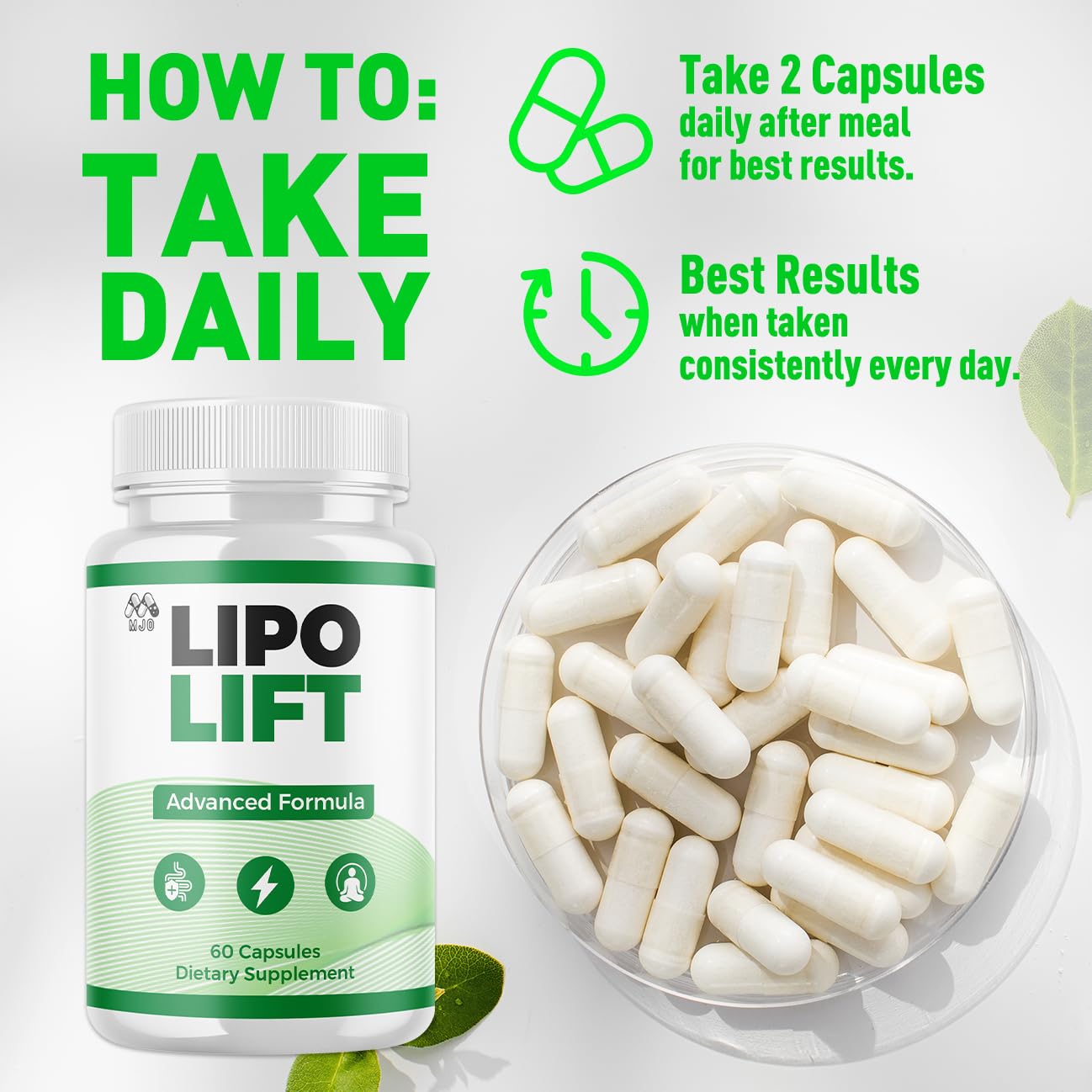 MJO Lipo Lift Capsules 60 Capsules