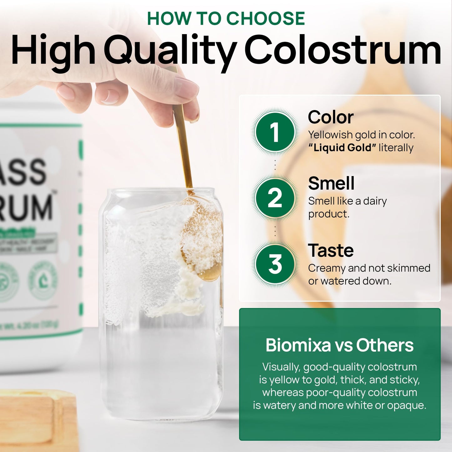 Bluegrass Colostrum Bovine Colostrum Supplement Powder, 60 Servings, 4.2 oz
