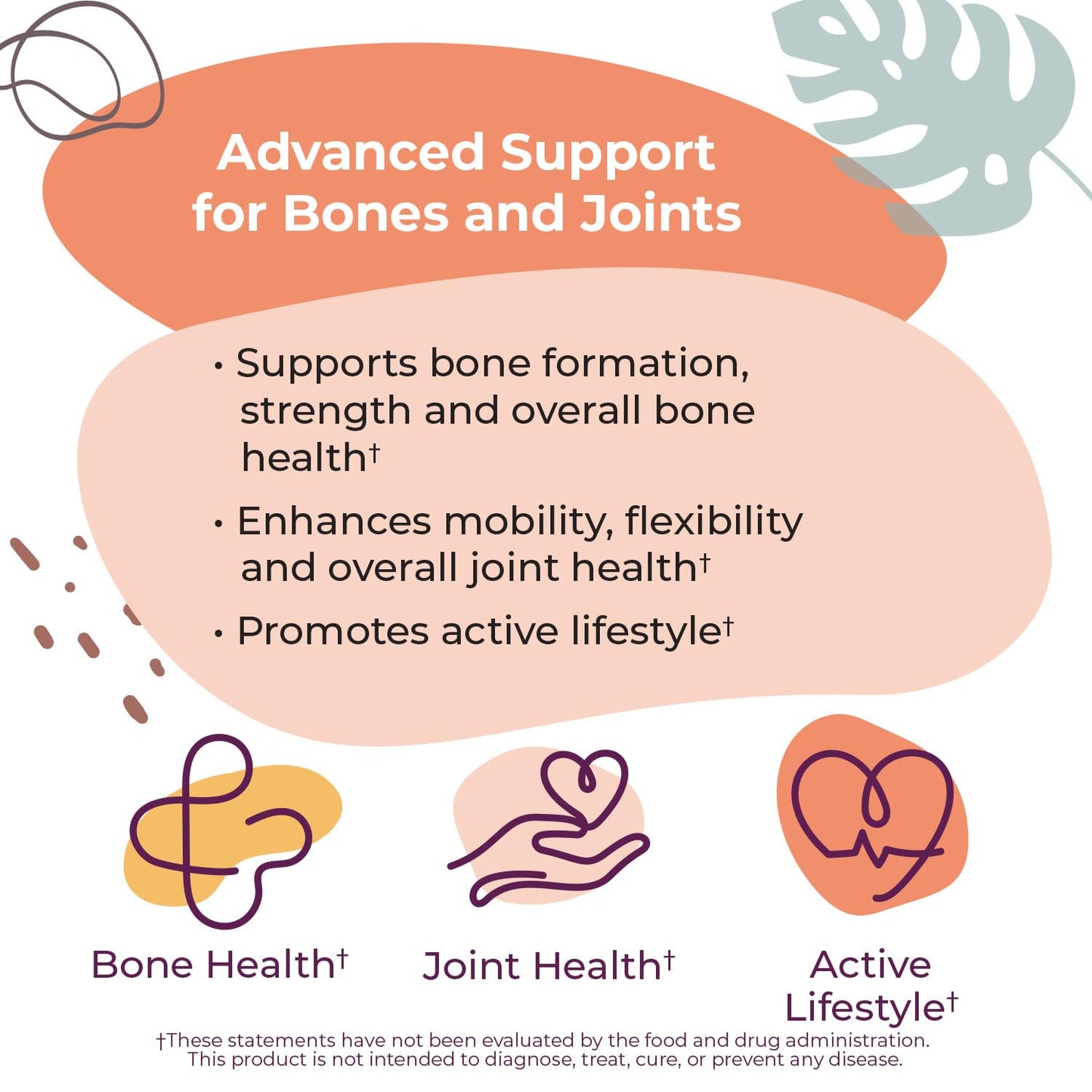 Body Kitchen Mega Osteo Vegan Bone & Joint Support Supplement with Bonolive, K2VITAL MK-7, Vegan Vitamin D3 & Albion Calcium, 60 Vegetable Capsules