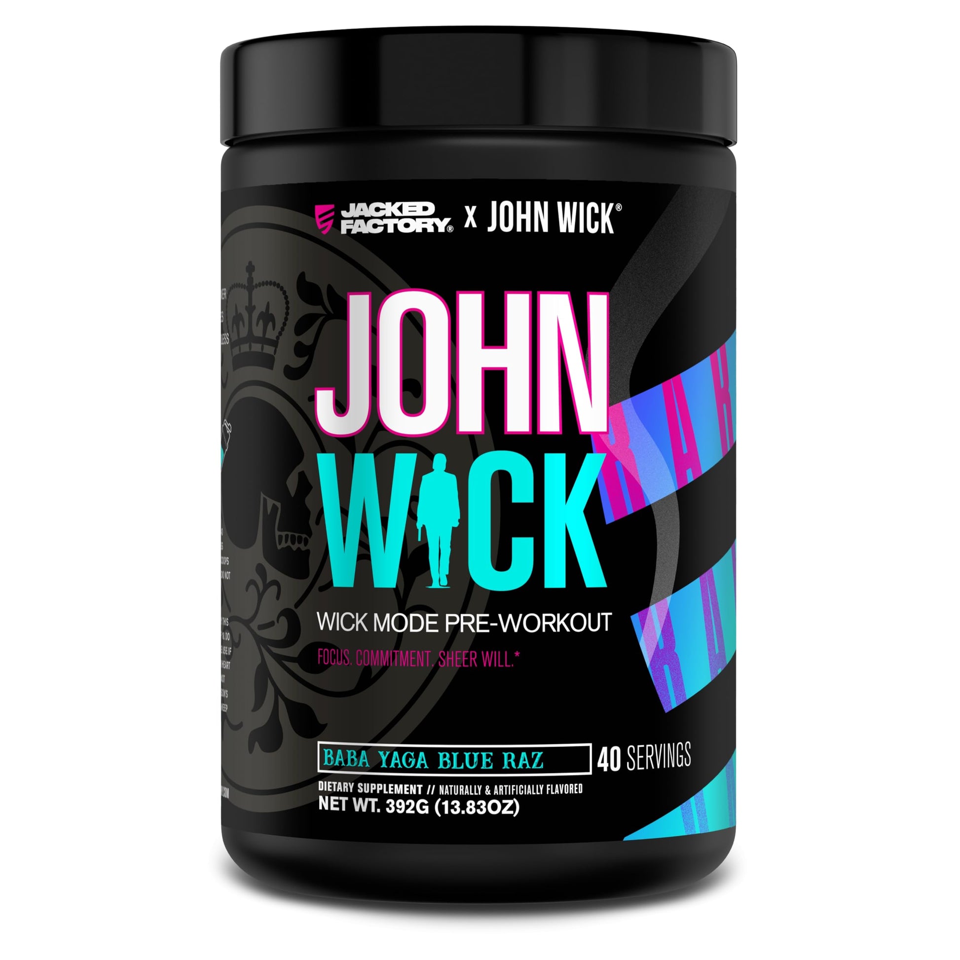 Jacked Factory Wick Mode Pre Workout Powder 40 Servings