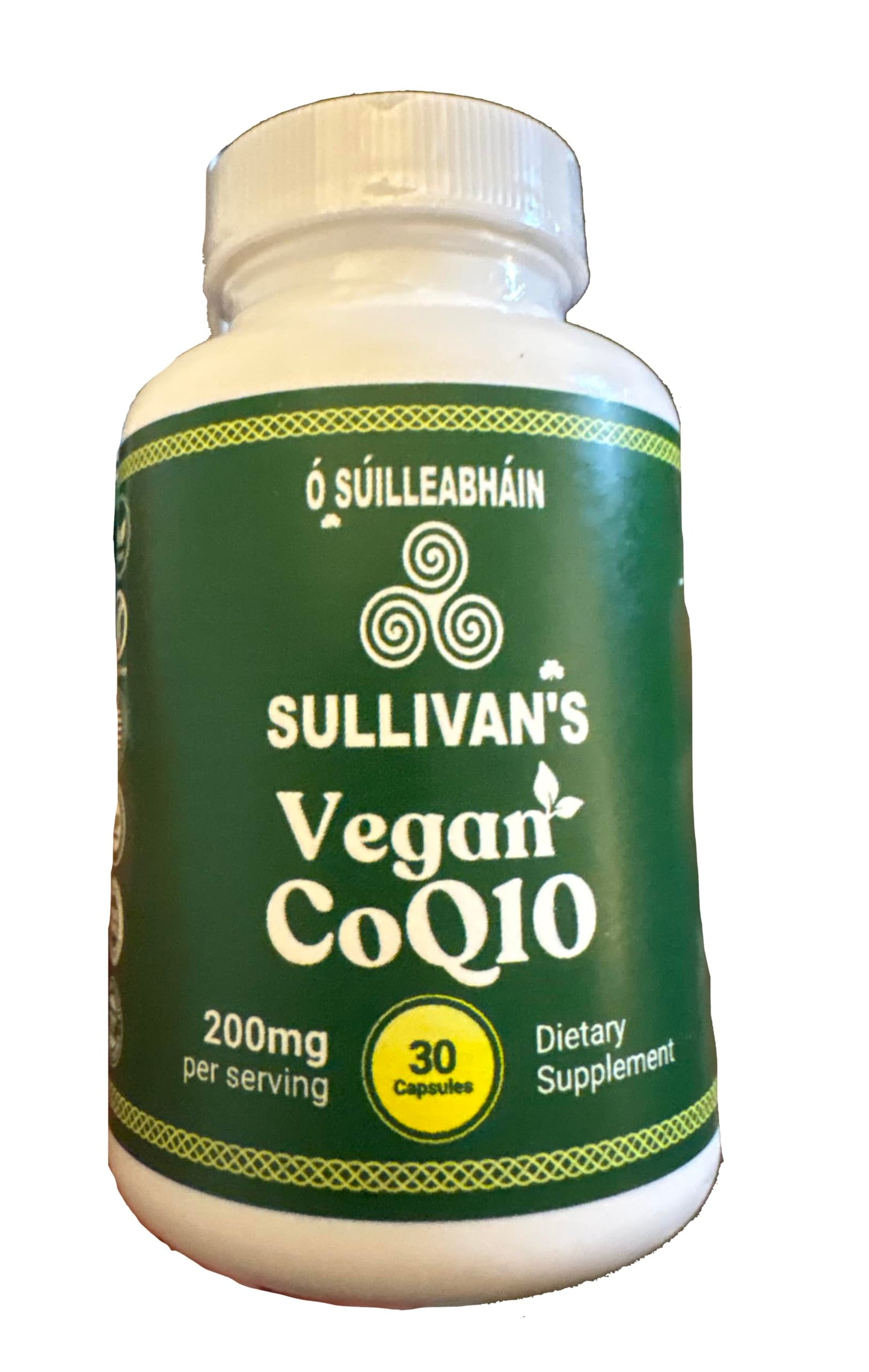 Ó SÚILLEABHÁIN SULLIVAN'S Vegan CoQ10 200mg Capsule, 30 Count