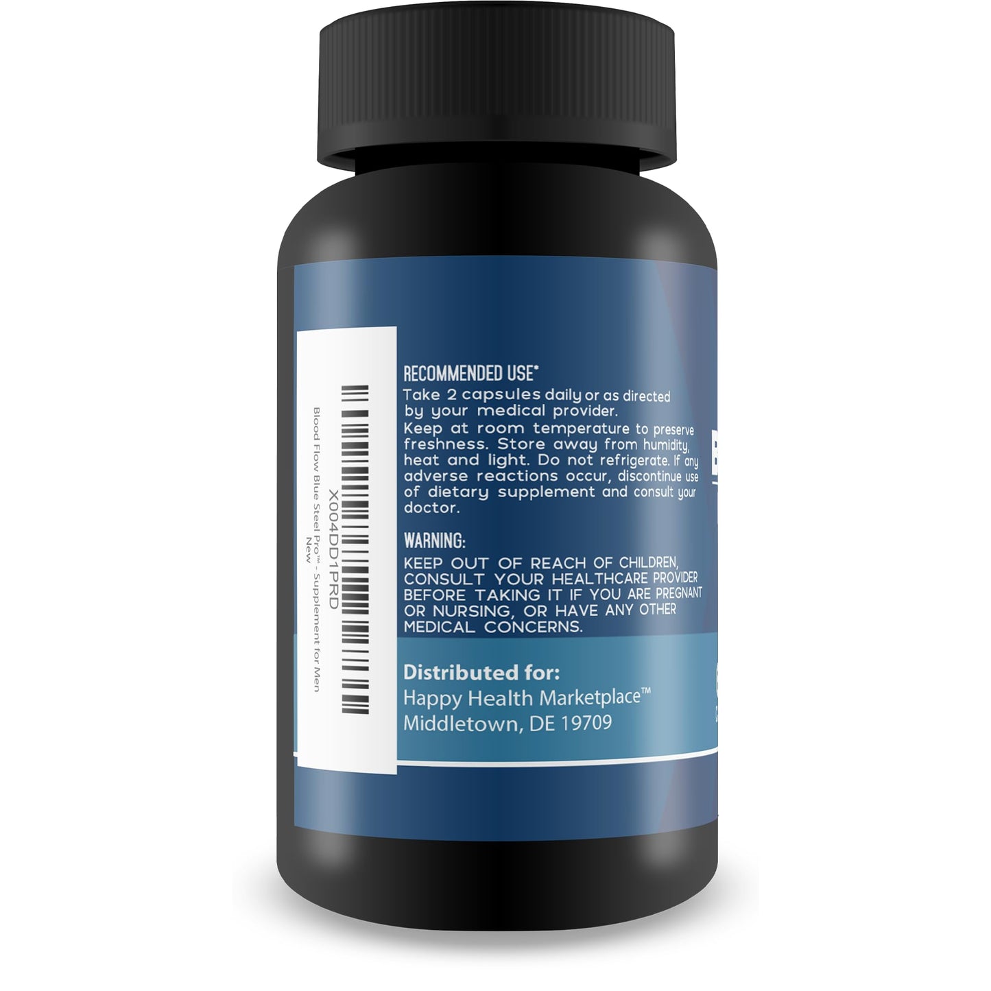 Happy Health Marketplace Blood Flow Blue Steel Pro 60 Capsules