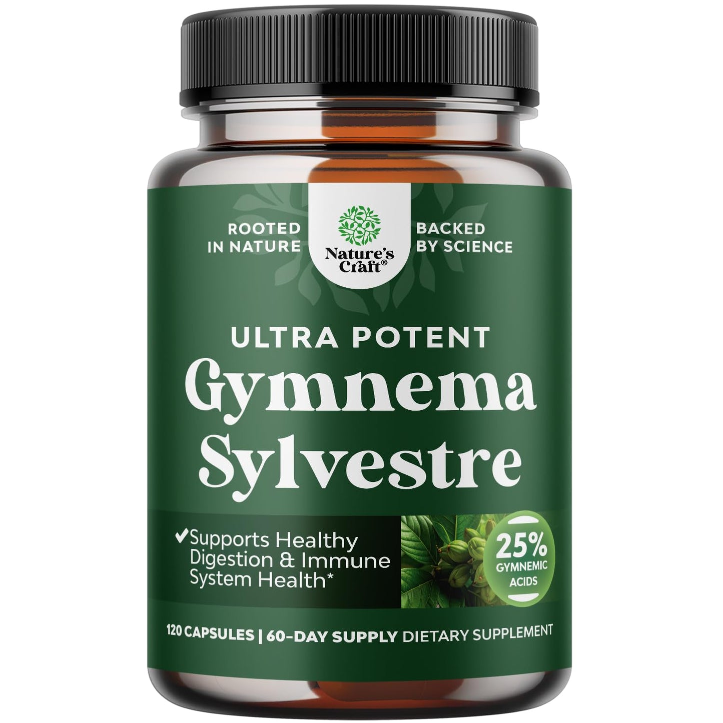 Natures Craft Gymnema Sylvestre Capsules 120 Count