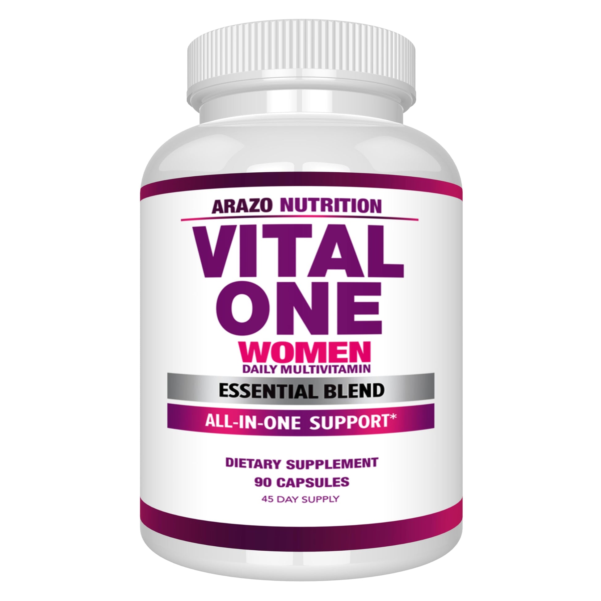 Arazo Nutrition Vital One Multivitamin for Women Capsule, 90 Capsules