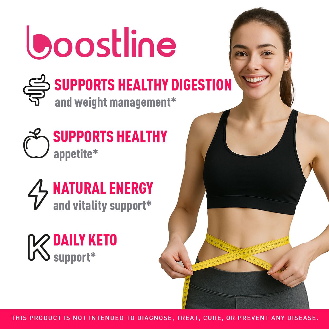 LIVORKA Boostline Keto ACV Gummies, 60 Count