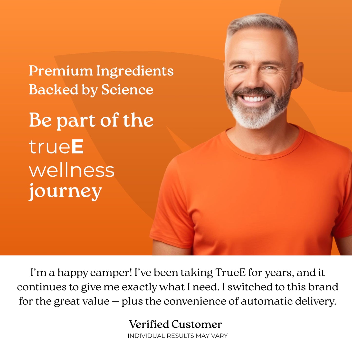 NatureCity True-E Full Spectrum Tocotrienols Vitamin E & Natural Alpha Tocopherol Supplement Softgels 60