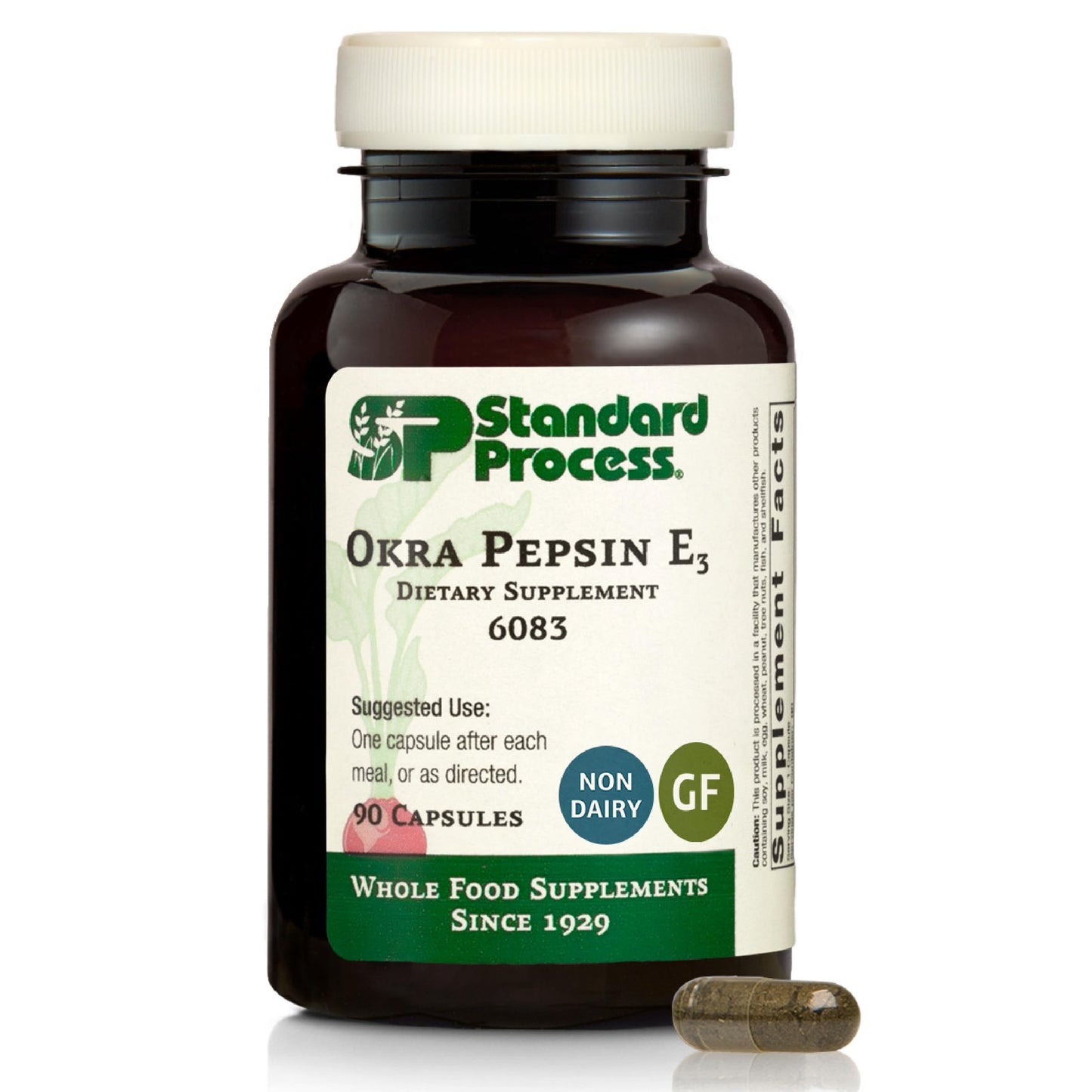 Standard Process Inc. Okra Pepsin E3 Capsule 90 Capsules