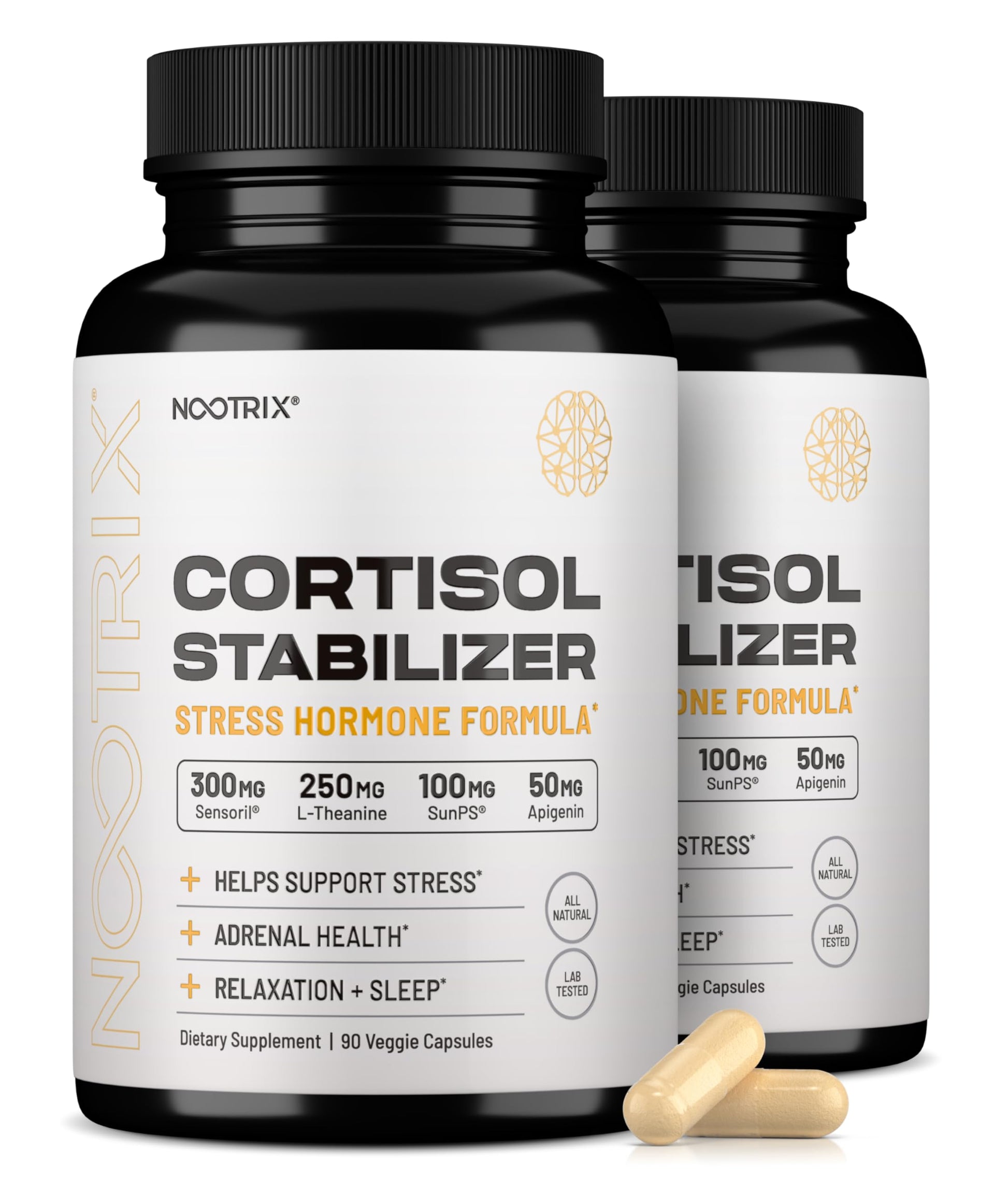 Nootrix Cortisol Manager & Stabilizer Supplement 180 Capsules