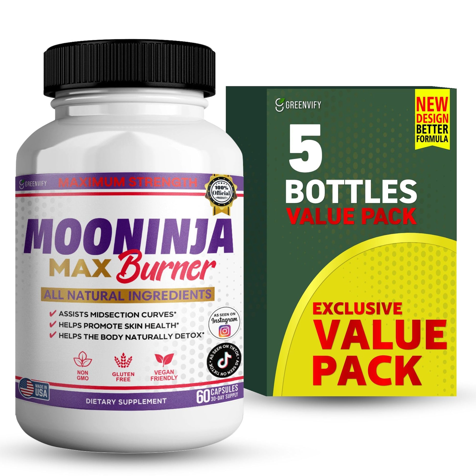 GREENVIFY Mountia Max Burner 300 Capsules