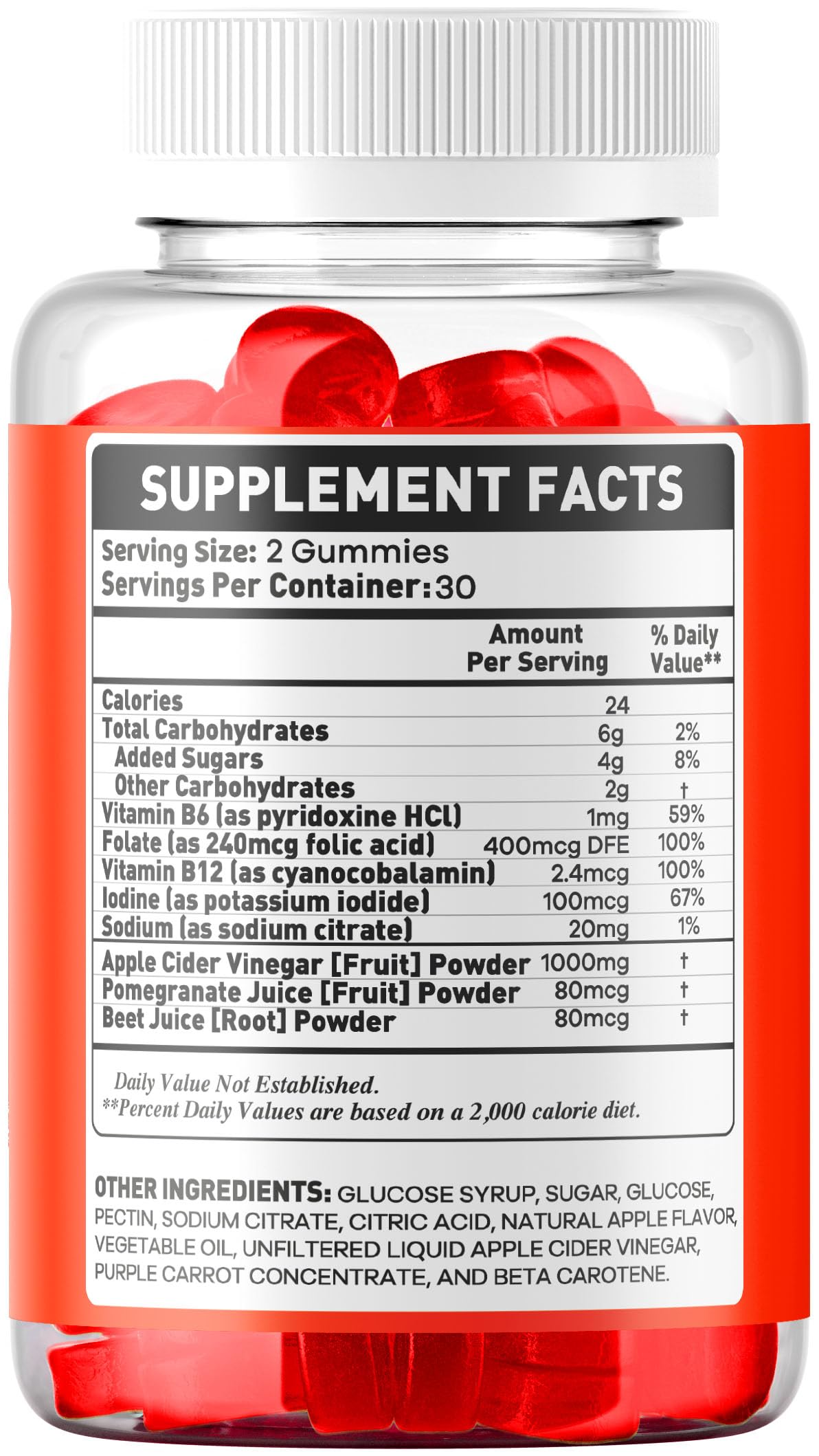 OVICIA Jelly Lean Gummies 120 Gummies
