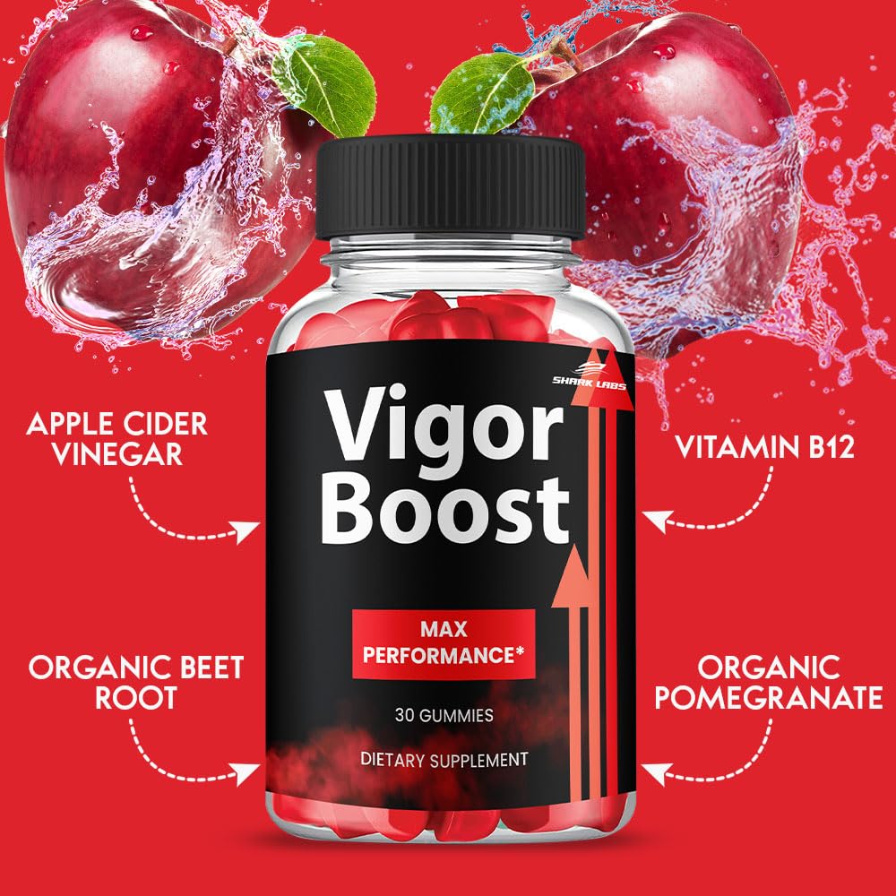 Shark Labs VigorBoost Gummies 30 Count