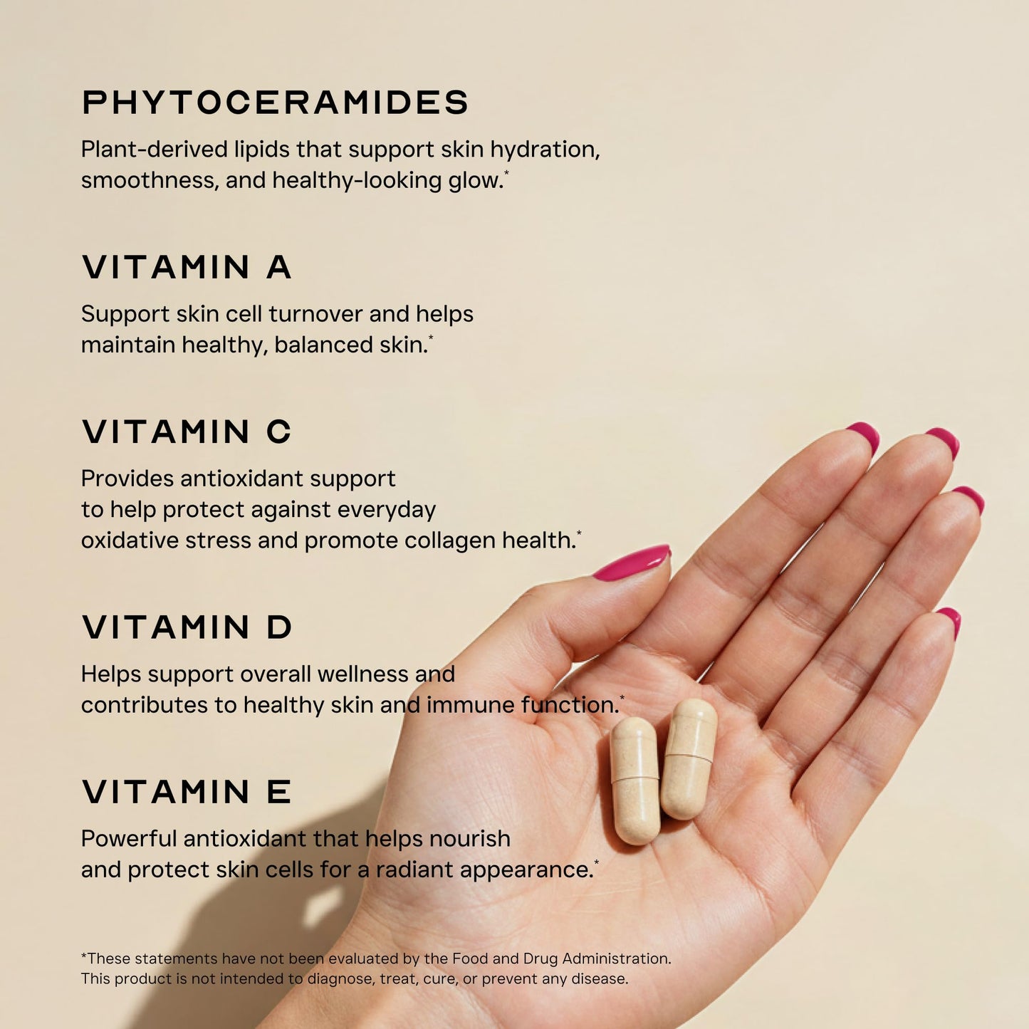 LEAN Nutraceuticals Skin Care Phytoceramides Capsules, 90 Count