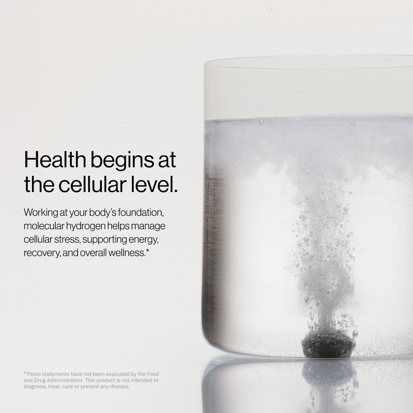 H2TAB Molecular Hydrogen Water Drinking Tablets Tablet 30 Count