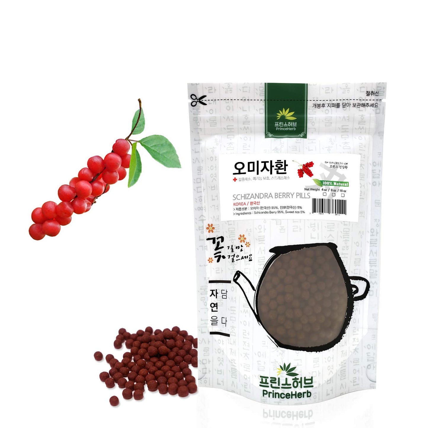 Prince Herb Schizandra Berry Pills Capsules 1 Capsule