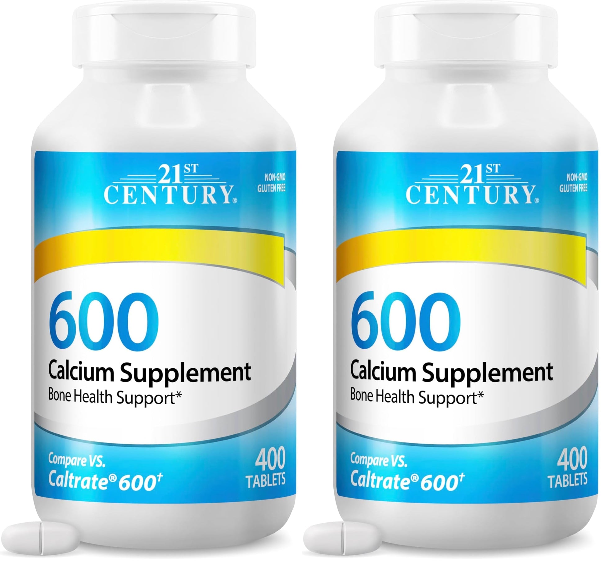 21st Century Calcium 600 mg Supplement Tablet 800 Tablets