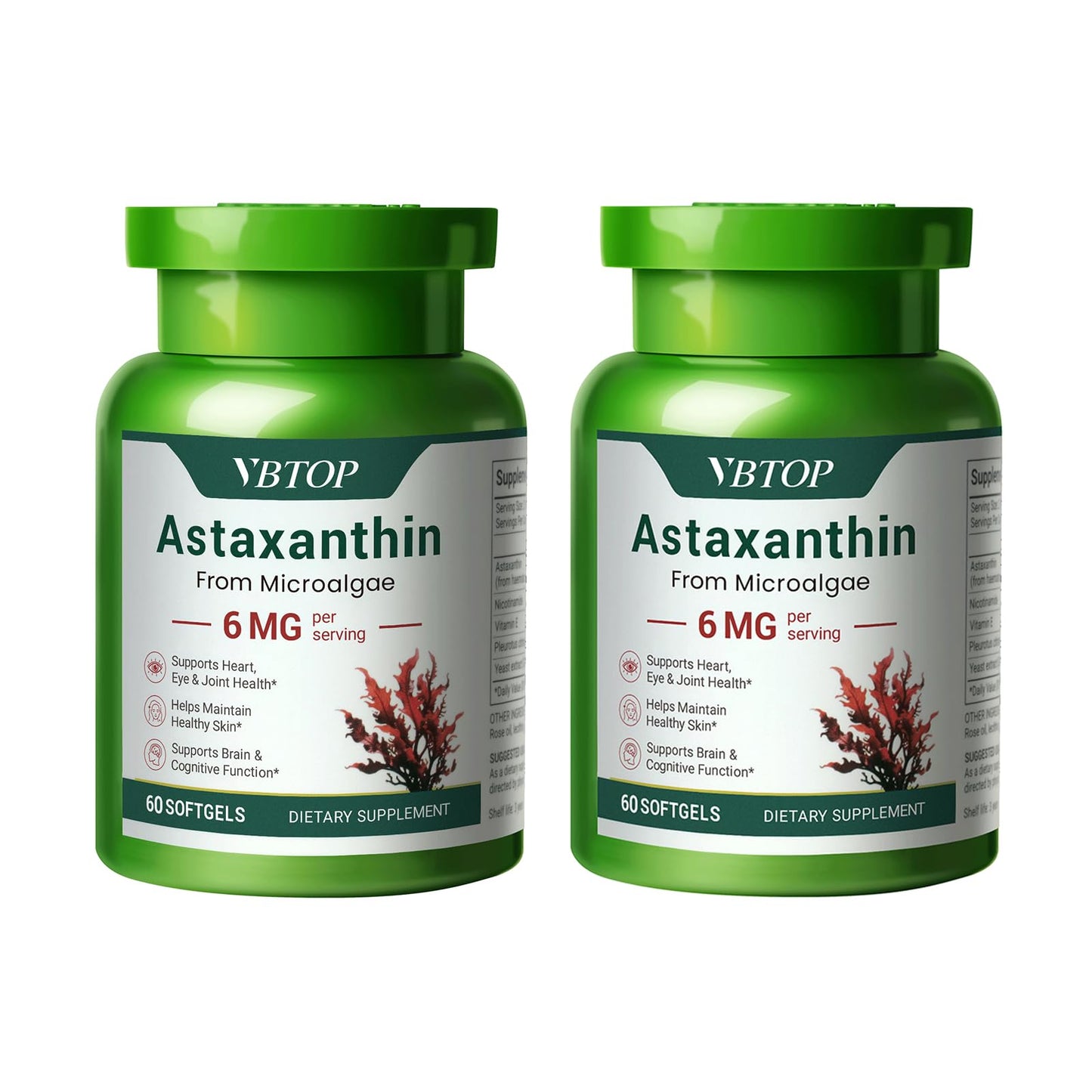 VBTOP Astaxanthin 6 mg Softgels 120