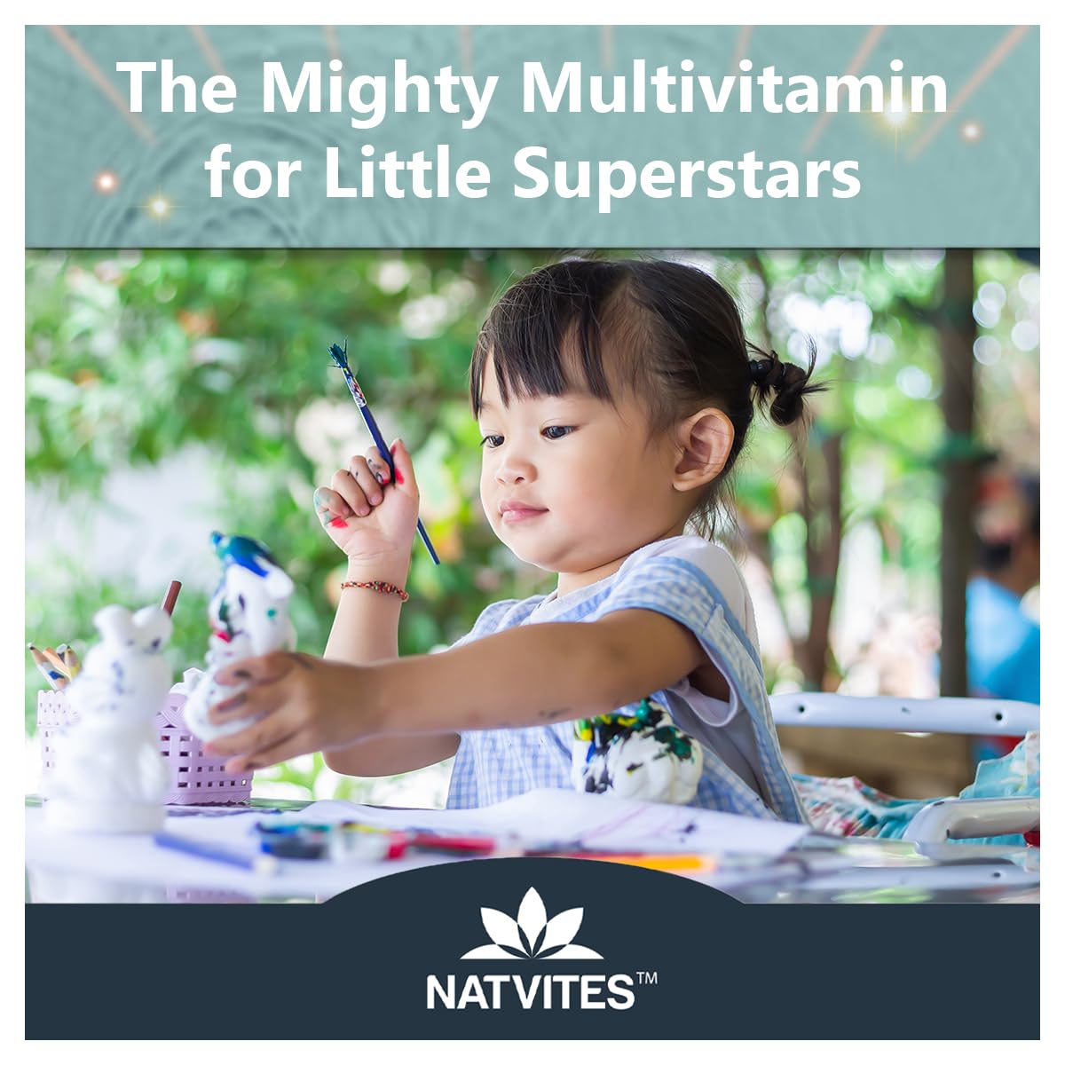 Natvites Complete Kids Multivitamin Gummies, 120 Count