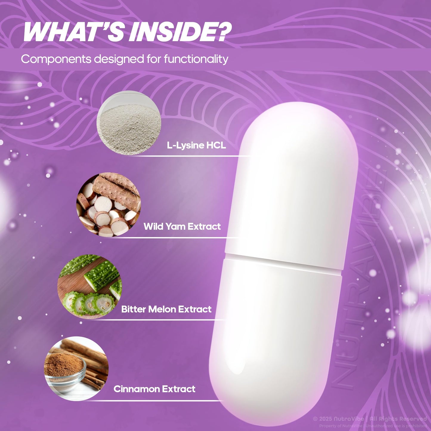NutraVibe Memo Clarity Capsules 60 Count